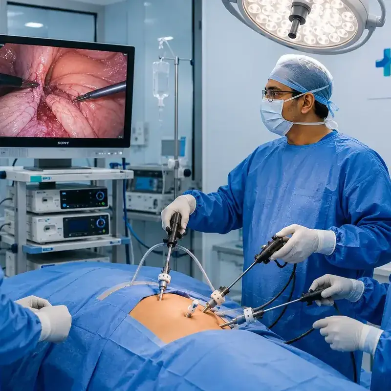 Operating theatre interior