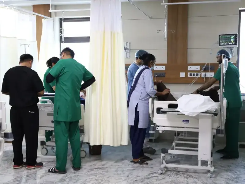 Robotic surgery training